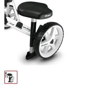 Clicgear Golf Cart Seat with Black Design